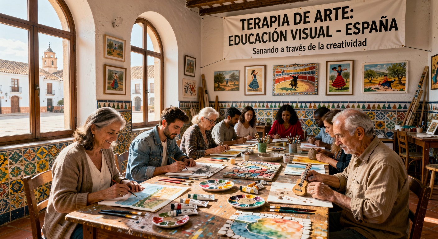 Sesión de arteterapia – aprendizaje visual