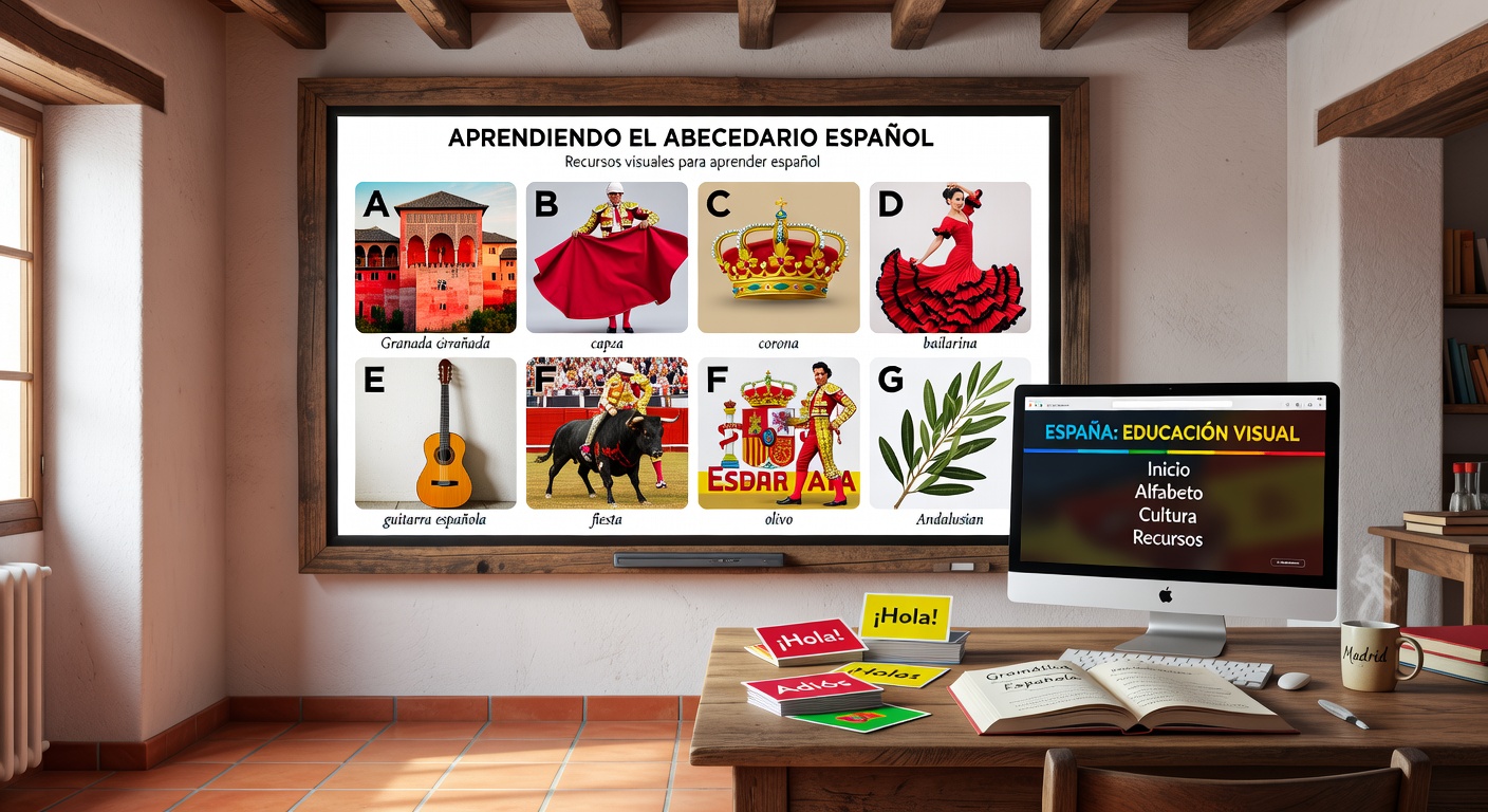 Aprendizaje del Alfabeto Español