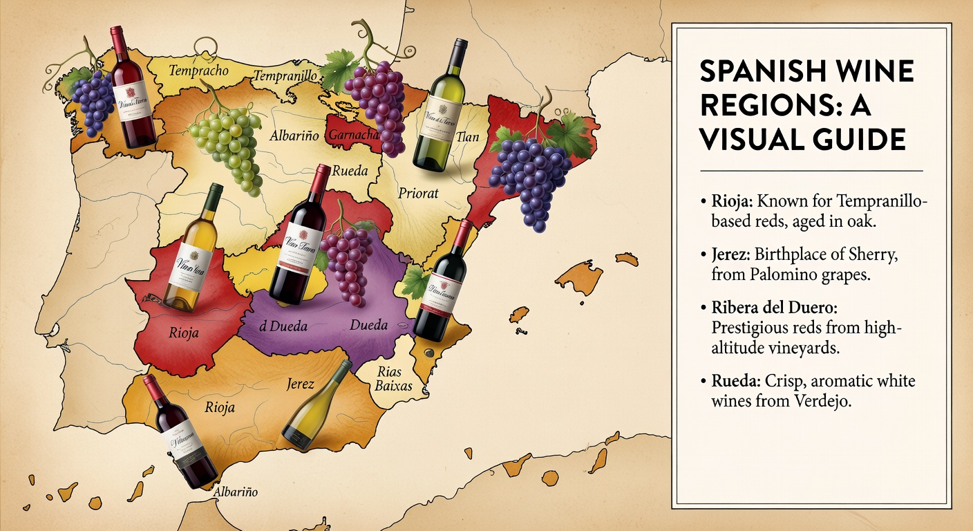 Regiones vinícolas de España