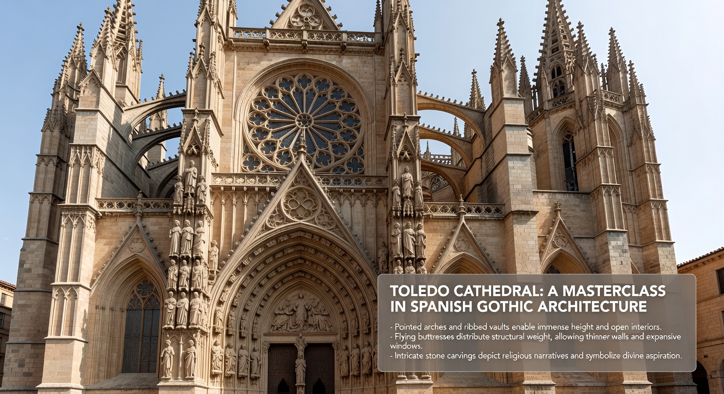 Catedral de Toledo, España
